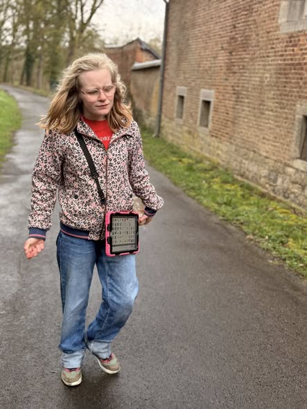 Photo d'Elise se promenant